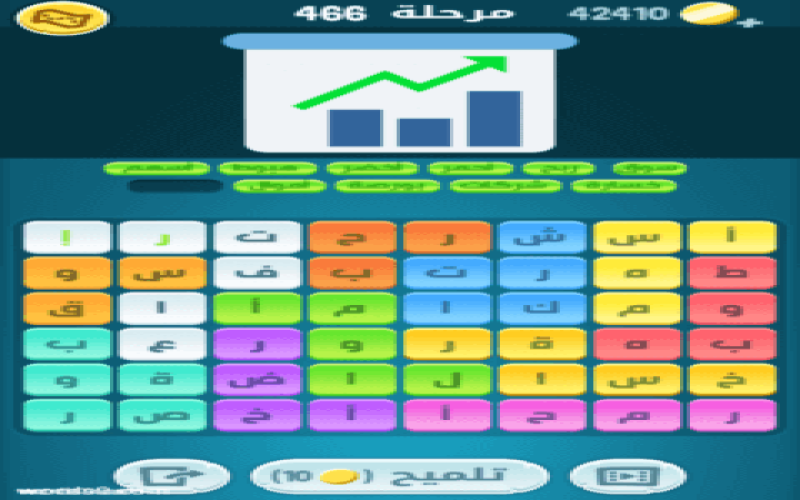 حل كلمات كراش 466 حل كلمات كراش مرحلة 466 لغز رقم 466